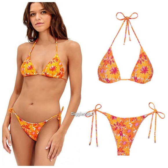 Vix Hermanny Triangle Lowana Bikini Set - Picture 1 of 7